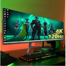  G35Q40 35英寸120Hz带鱼屏准4K显示器电竞游戏21:9分屏幕电脑壁挂超宽 35英寸带鱼屏/准4k+120hz