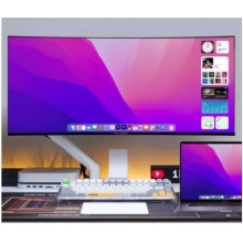 40英寸5K带鱼屏IPS曲面显示器Type-C外接分屏4K炒股广色域V40U46C 超清5K曲面带鱼屏/升降旋转